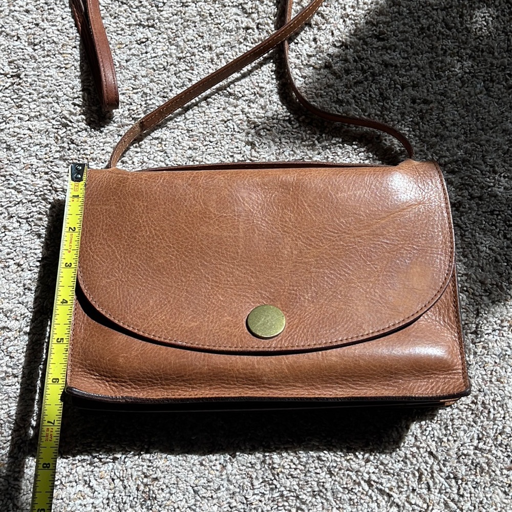 Madewell leather cross body purse